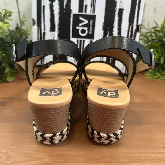 DV by Dolce Vita Women's Esmaya Wedge Sandals Size 7.5 - Picture 5 of 7